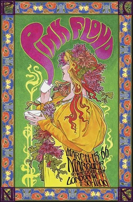 Pink Floyd Bob Masse Tourposter plakát standard - RockTime.cz