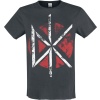 Dead Kennedys Amplified Collection - Logo Tričko charcoal - RockTime.cz