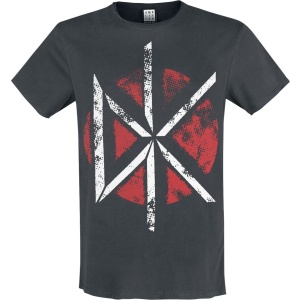 Dead Kennedys Amplified Collection - Logo Tričko charcoal - RockTime.cz