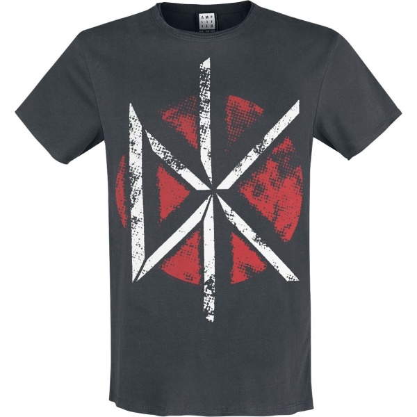 Dead Kennedys Amplified Collection - Logo Tričko charcoal - RockTime.cz