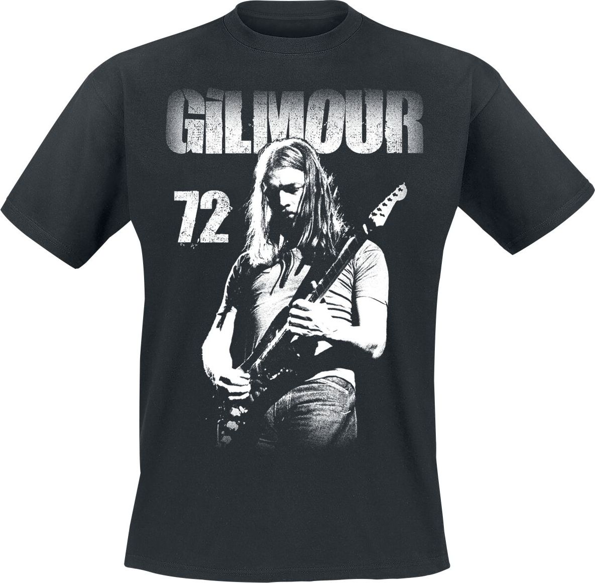 David Gilmour Live 1972 Tričko černá - RockTime.cz