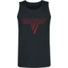 Van Halen Classic Red Logo Tank top černá - RockTime.cz