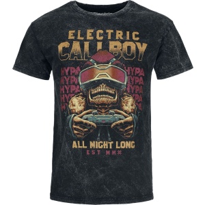 Electric Callboy All Night Long Tričko charcoal - RockTime.cz