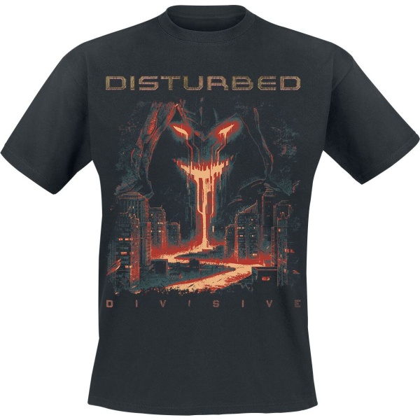 Disturbed Divisive Tričko černá - RockTime.cz