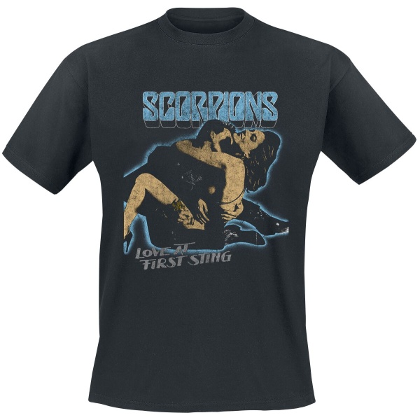 Scorpions First Sting Tričko černá - RockTime.cz