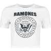 Ramones Original Crest Dámské tričko bílá - RockTime.cz