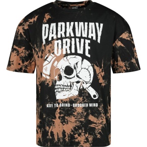 Parkway Drive EMP Signature Collection Tričko cerná/hnedá - RockTime.cz