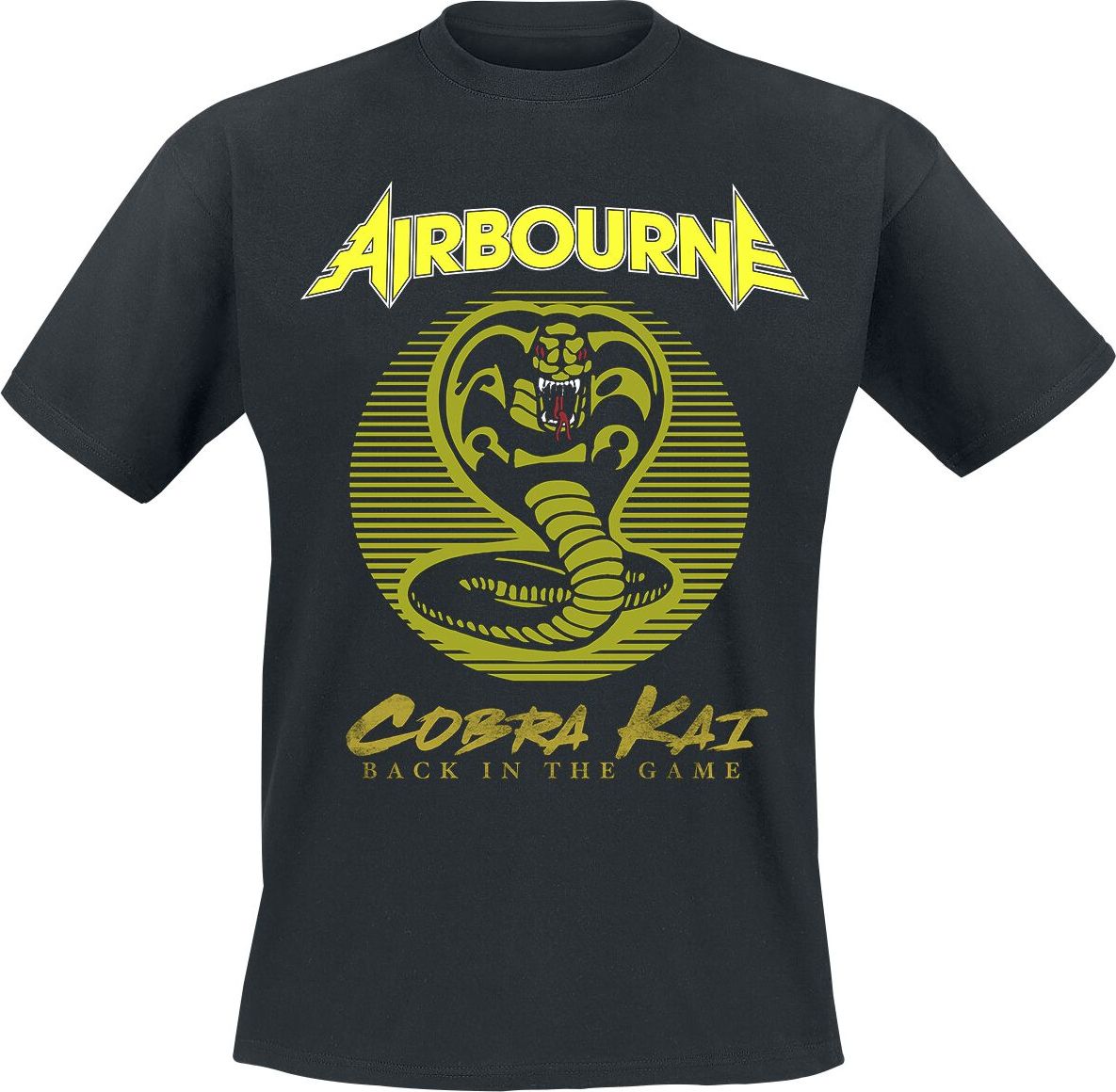 Airbourne Cobra Kai Tričko černá - RockTime.cz