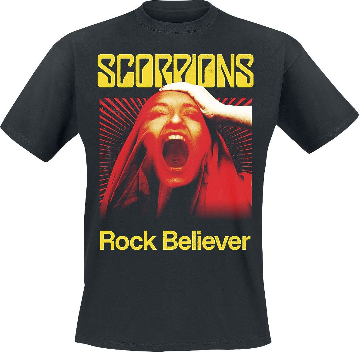 Scorpions Rock Believer Tričko černá - RockTime.cz