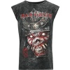 Iron Maiden Seal Tank top šedá - RockTime.cz