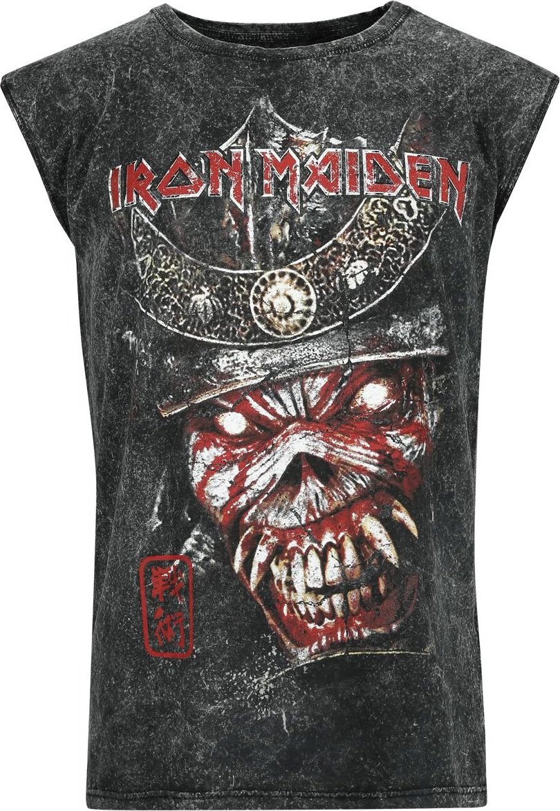 Iron Maiden Seal Tank top šedá - RockTime.cz