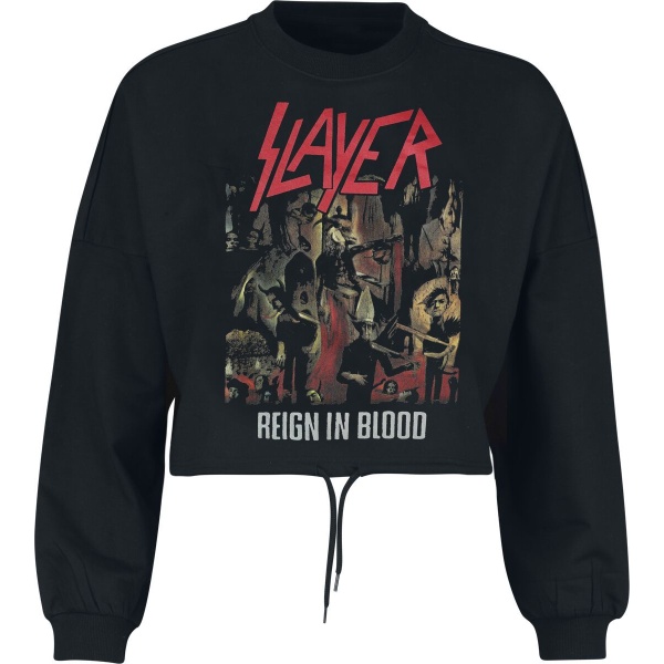 Slayer Reign In Blood Dámská mikina černá - RockTime.cz