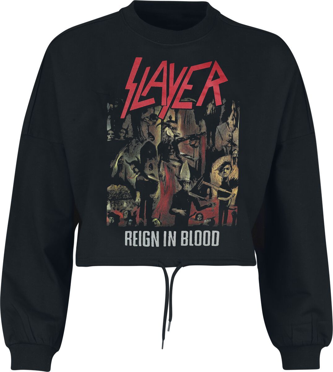 Slayer Reign In Blood Dámská mikina černá - RockTime.cz