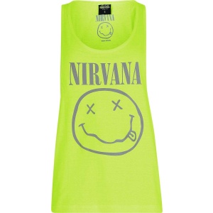 Nirvana Classic Logo Dámský top zelená - RockTime.cz