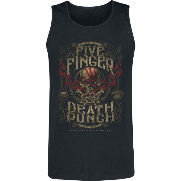 Five Finger Death Punch 100 Proof Tank top černá - RockTime.cz