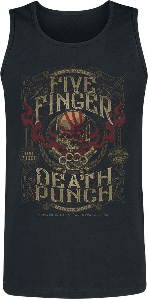 Five Finger Death Punch 100 Proof Tank top černá - RockTime.cz