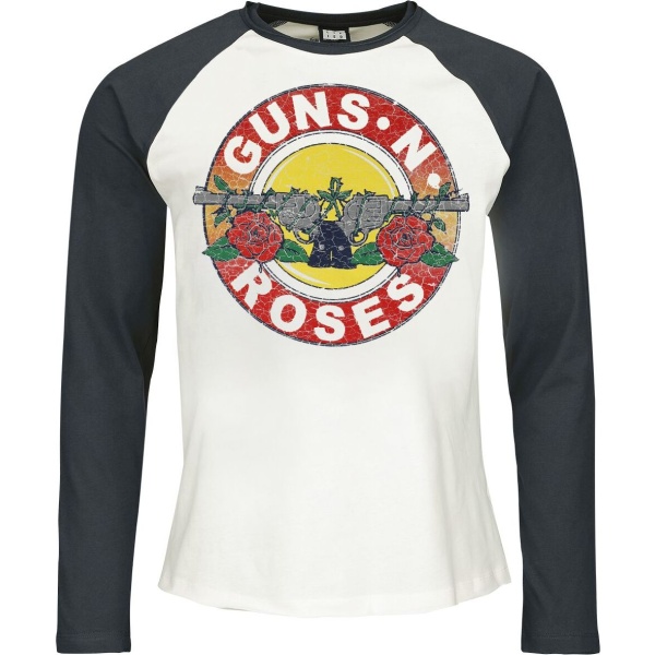 Guns N' Roses Amplified Collection - Bullet Baseball tričko s dlouhým rukávem vícebarevný - RockTime.cz