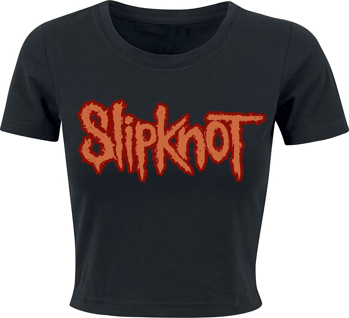 Slipknot Orange Logo Dámské tričko černá - RockTime.cz