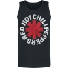 Red Hot Chili Peppers Distressed Logo Tank top černá - RockTime.cz