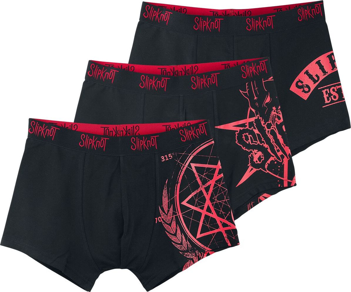 Slipknot EMP Signature Collection Boxerky černá - RockTime.cz