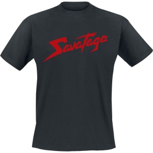 Savatage Red Logo Tričko černá - RockTime.cz