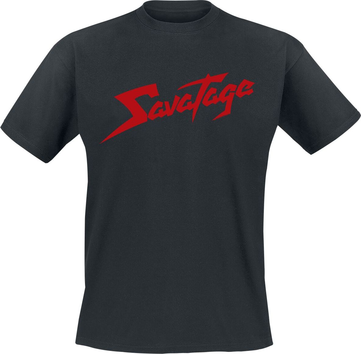 Savatage Red Logo Tričko černá - RockTime.cz