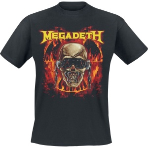 Megadeth Red Hell Tričko černá - RockTime.cz