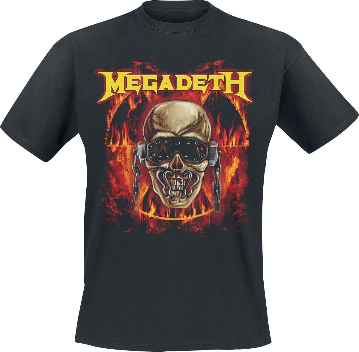 Megadeth Red Hell Tričko černá - RockTime.cz