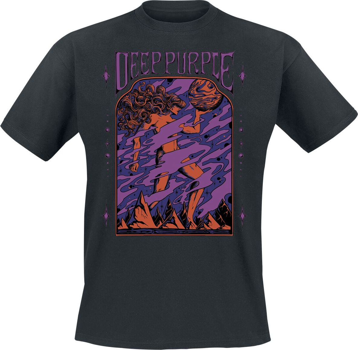 Deep Purple The Goddess Tee Tričko černá - RockTime.cz