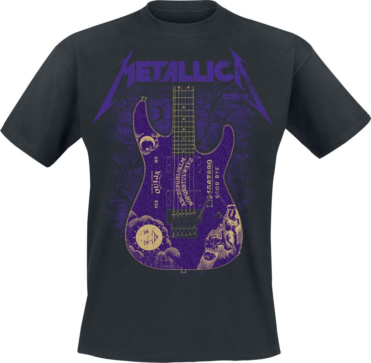 Metallica Ouija Purple Tričko černá - RockTime.cz