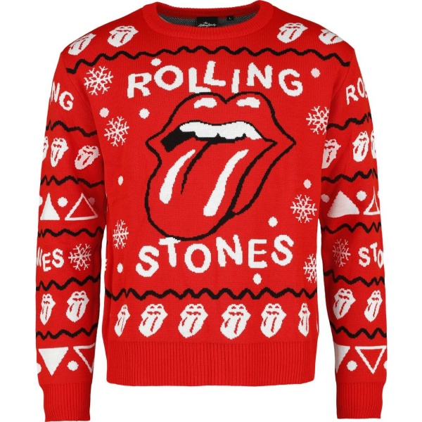 The Rolling Stones Holiday Sweater 2023 Pletený svetr vícebarevný - RockTime.cz