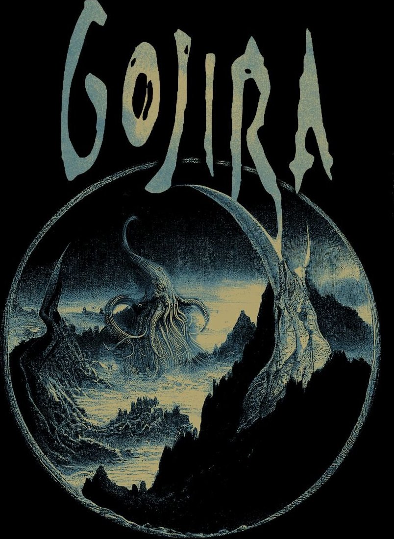 Gojira Sea Creature Tričko černá - RockTime.cz