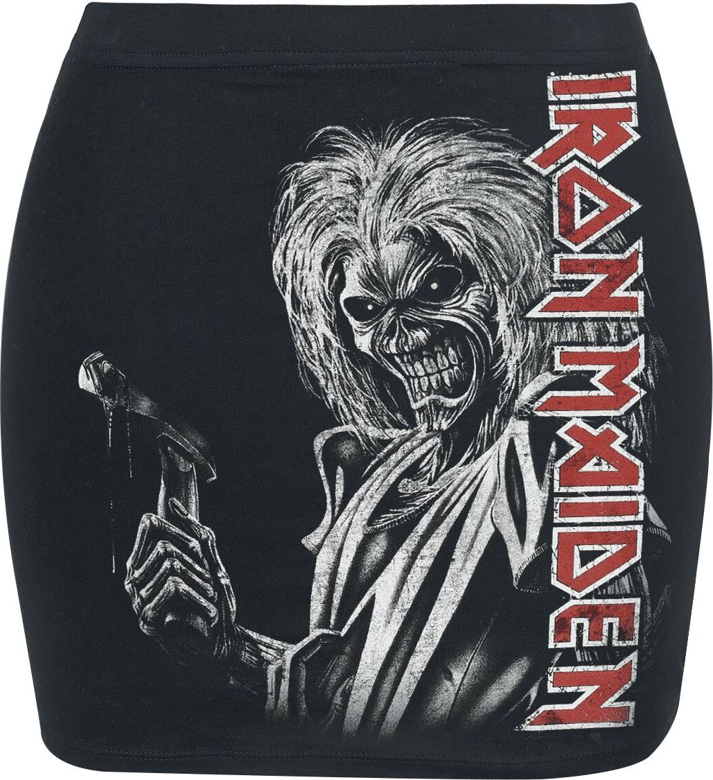 Iron Maiden Killer Mini sukně černá - RockTime.cz