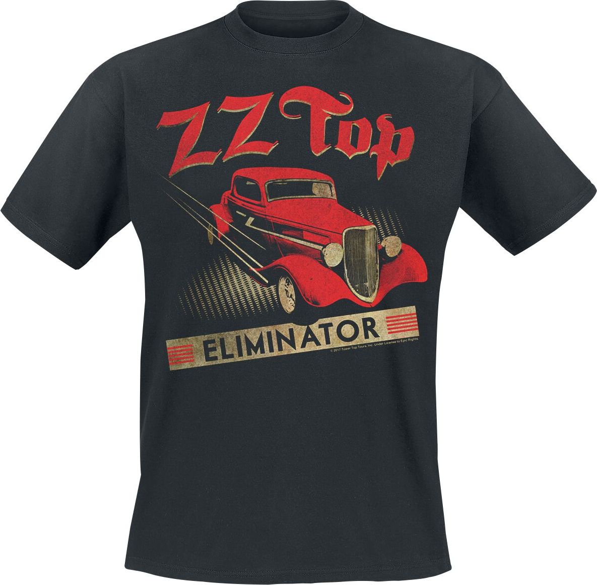 ZZ Top Eliminator Tričko černá - RockTime.cz