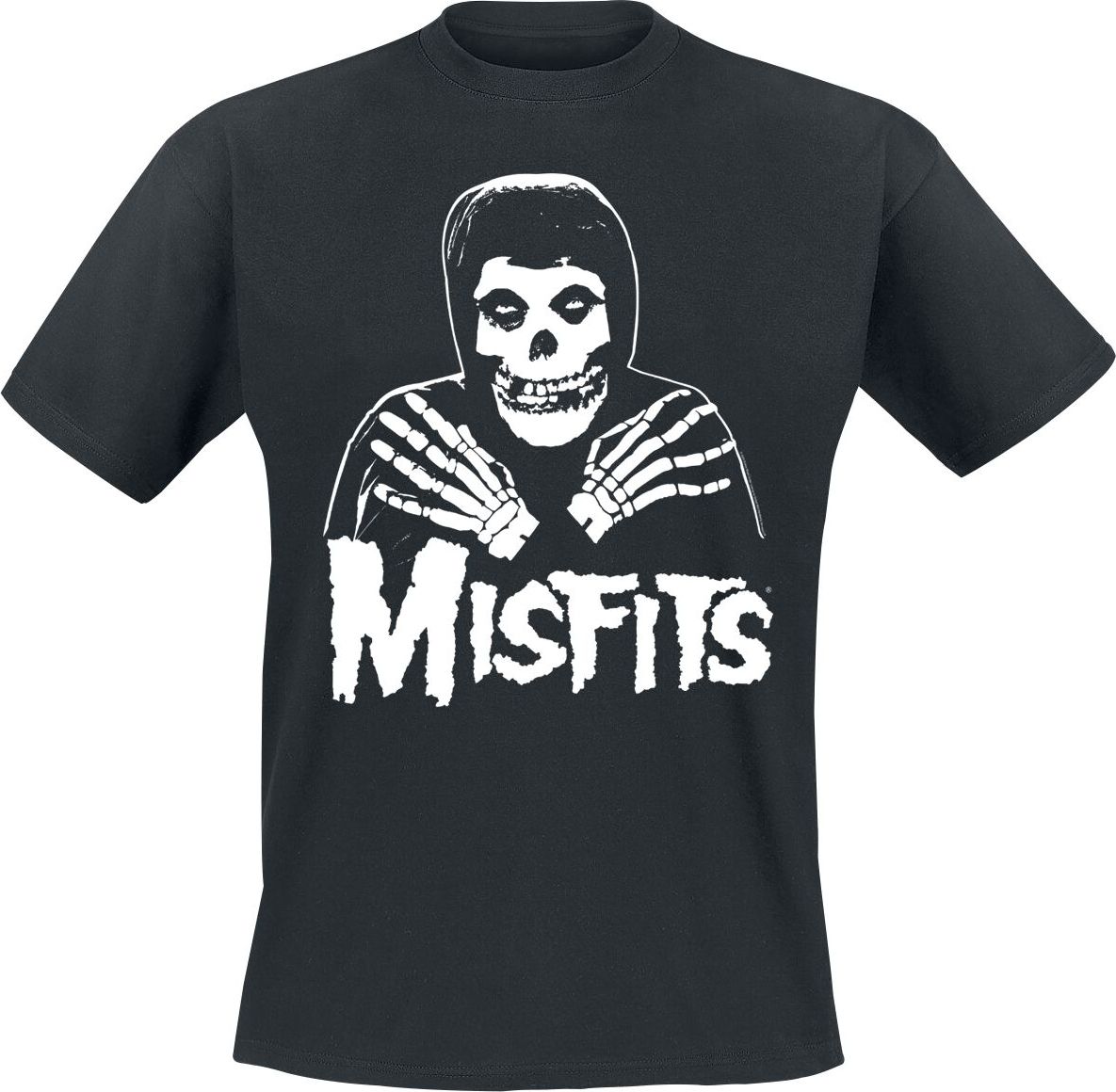 Misfits Misfits Skull Tričko černá - RockTime.cz