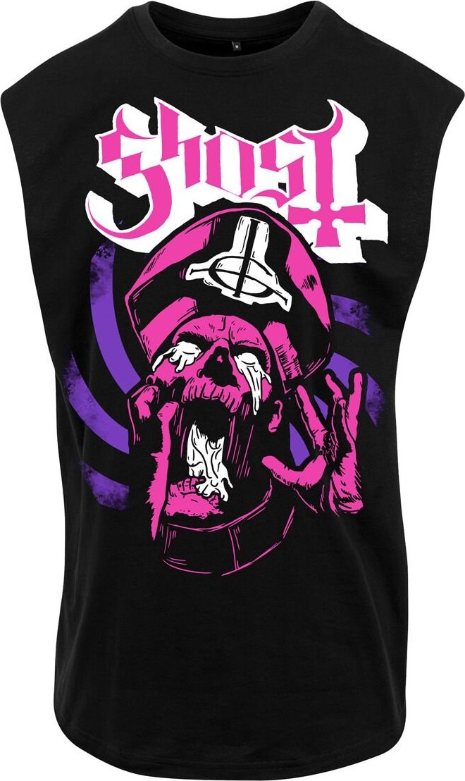 Ghost Papa 2 The Stuff Tank top černá - RockTime.cz