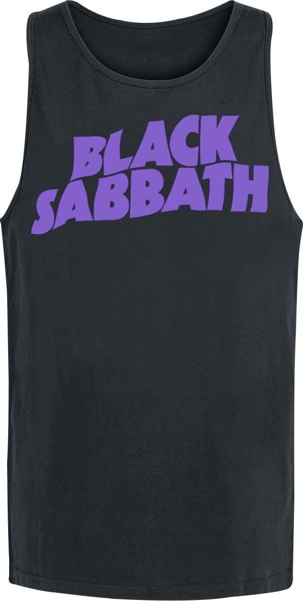 Black Sabbath Logo Tank top černá - RockTime.cz