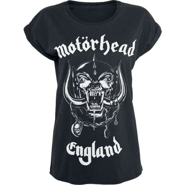 Motörhead England Dámské tričko černá - RockTime.cz