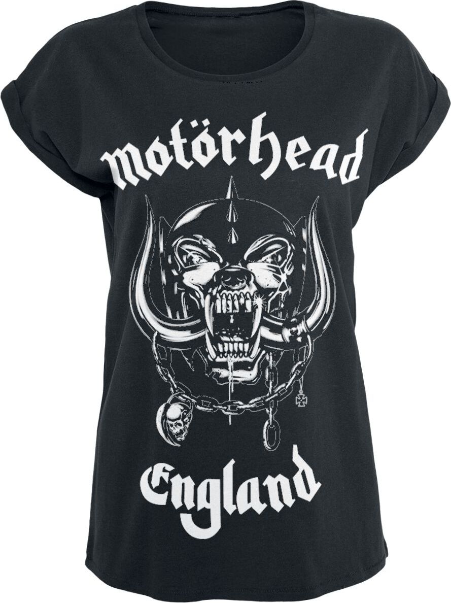 Motörhead England Dámské tričko černá - RockTime.cz