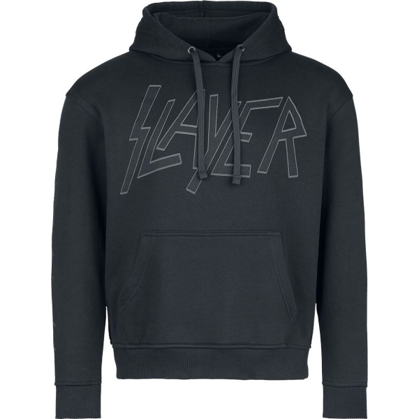 Slayer Skull Mikina s kapucí černá - RockTime.cz