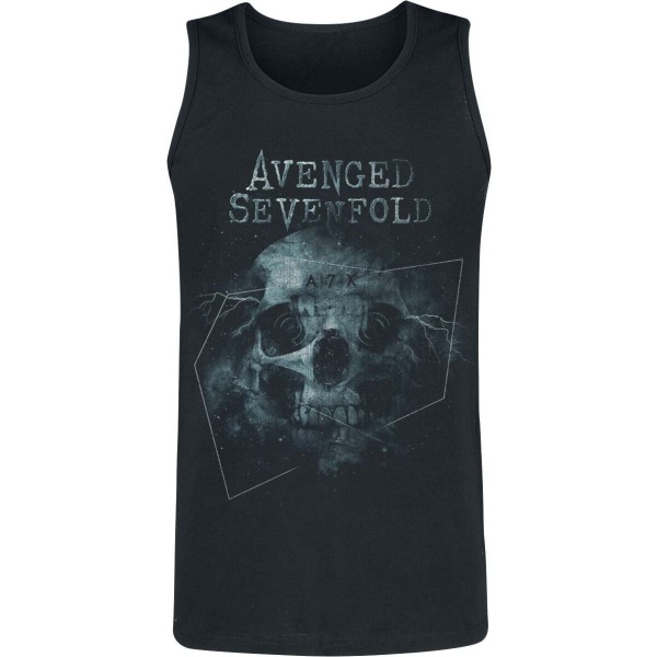 Avenged Sevenfold A7X Galaxy Tank top černá - RockTime.cz