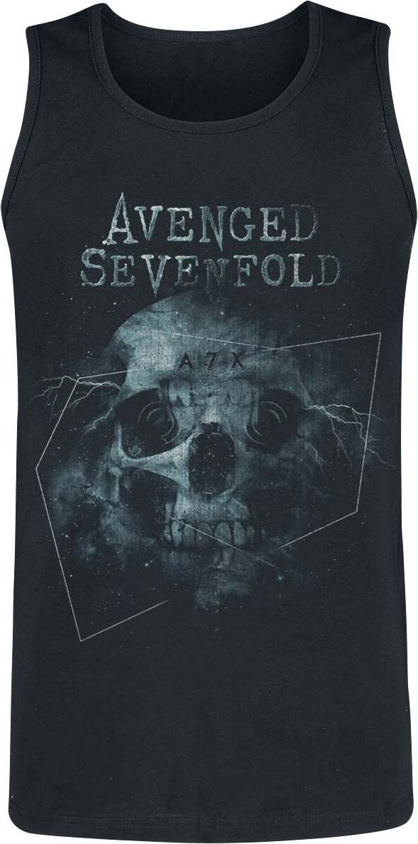 Avenged Sevenfold A7X Galaxy Tank top černá - RockTime.cz