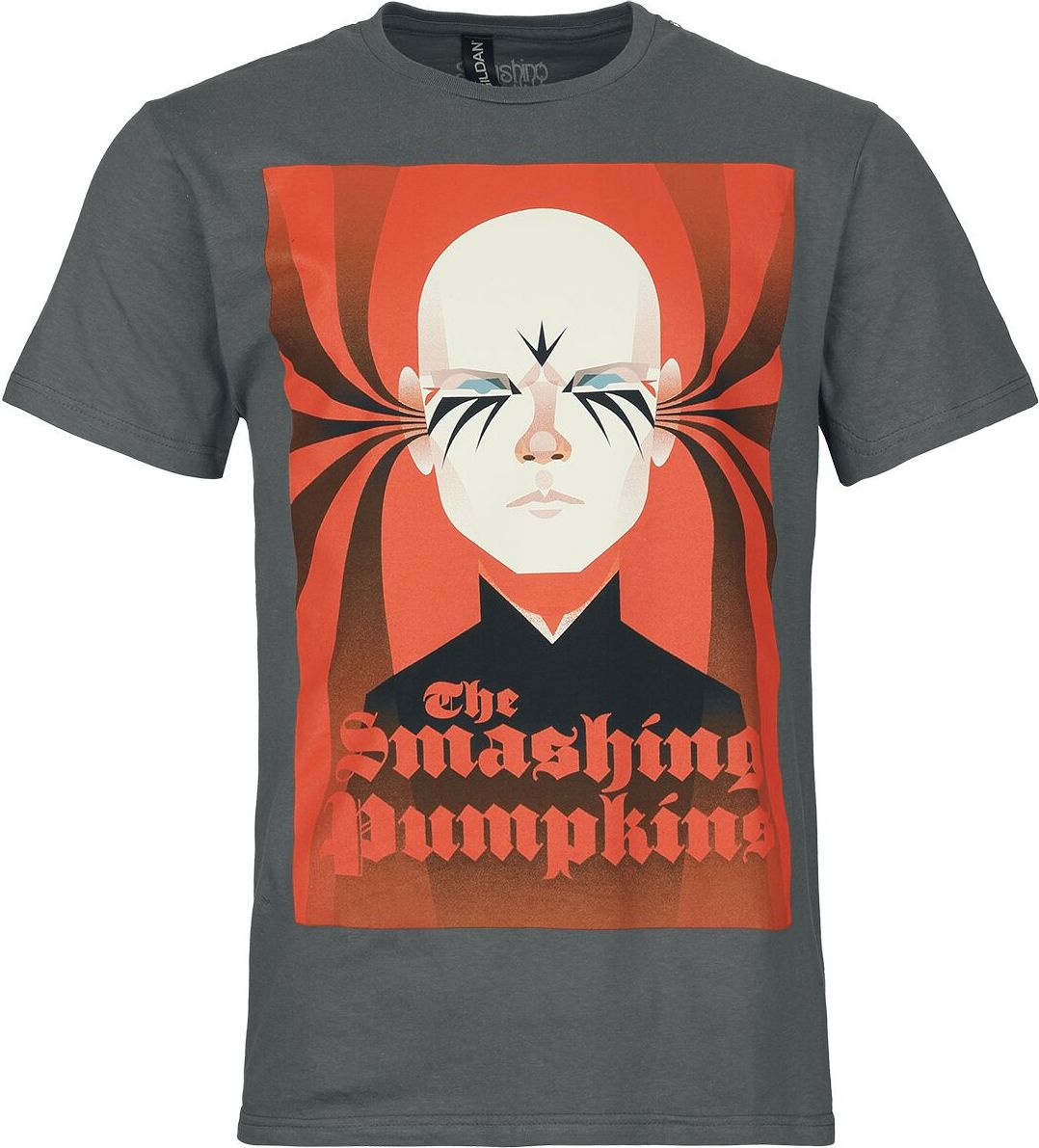 The Smashing Pumpkins Billy - Tour Shirt Tričko šedá - RockTime.cz