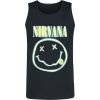 Nirvana Neon Logo Tank top černá - RockTime.cz