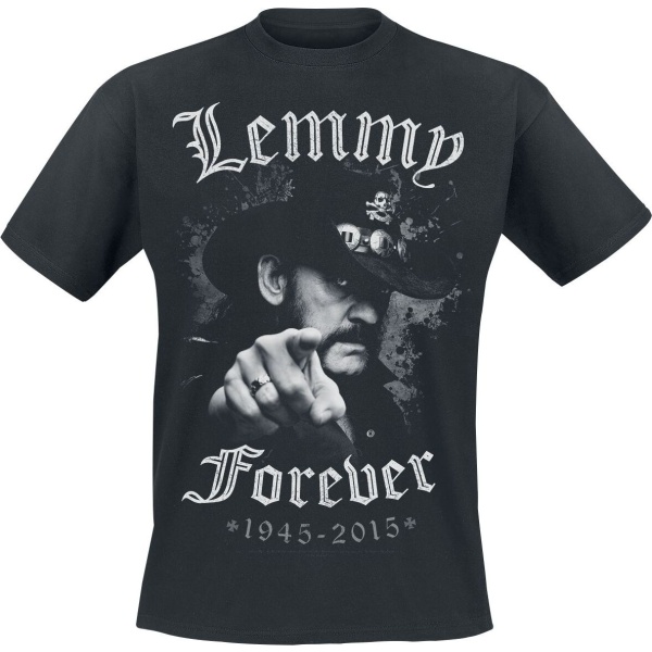 Motörhead Lemmy - Forever Tričko černá - RockTime.cz