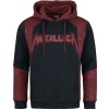 Metallica EMP Signature Collection Mikina s kapucí cerná/cervená - RockTime.cz