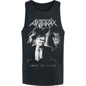 Anthrax ATL Greyscale Tank top černá - RockTime.cz