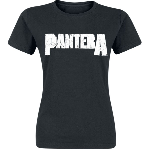 Pantera Logo Dámské tričko černá - RockTime.cz