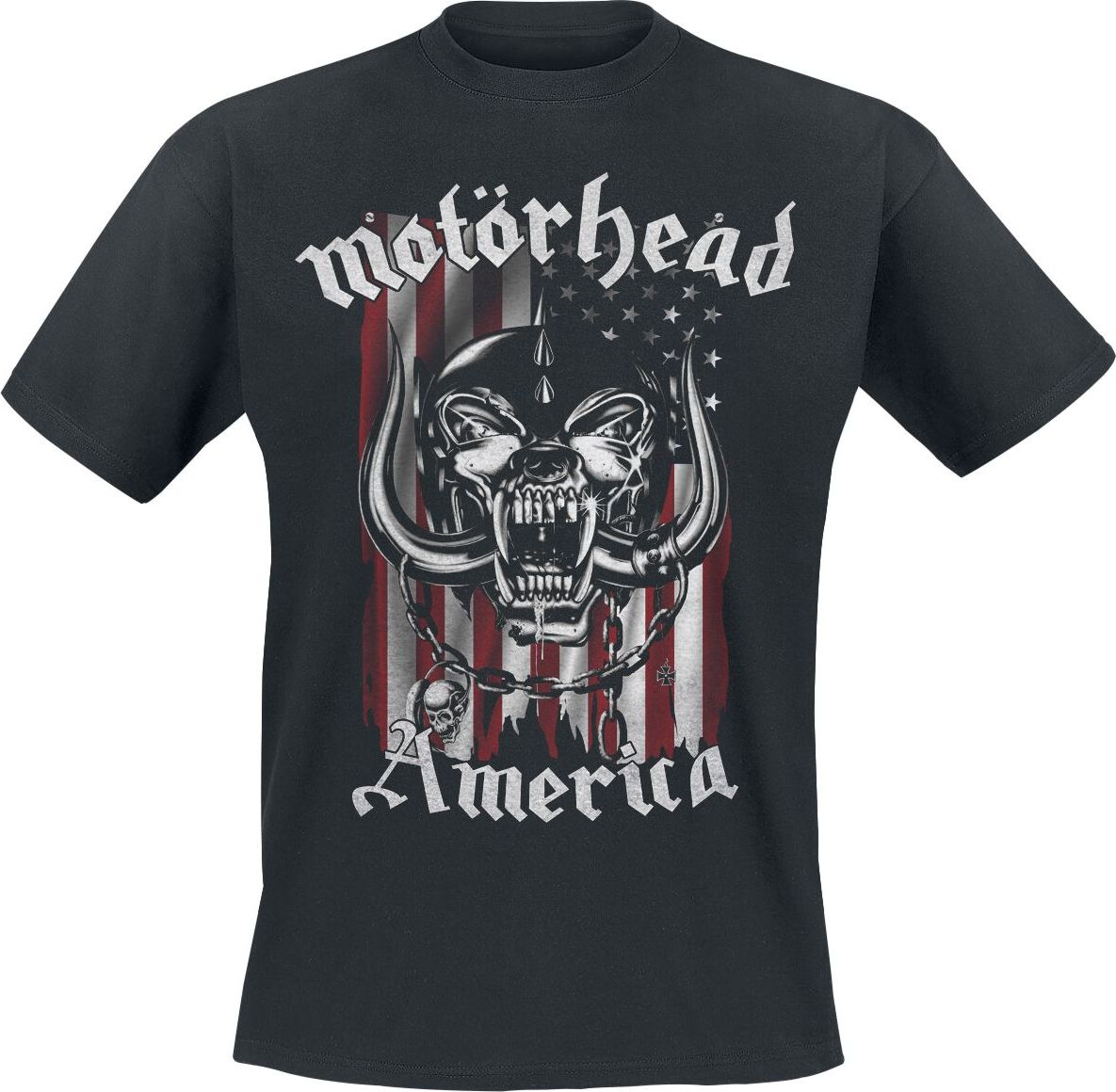 Motörhead America 4th July Tričko černá - RockTime.cz