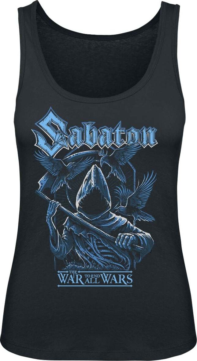 Sabaton Reaper Dámský top černá - RockTime.cz